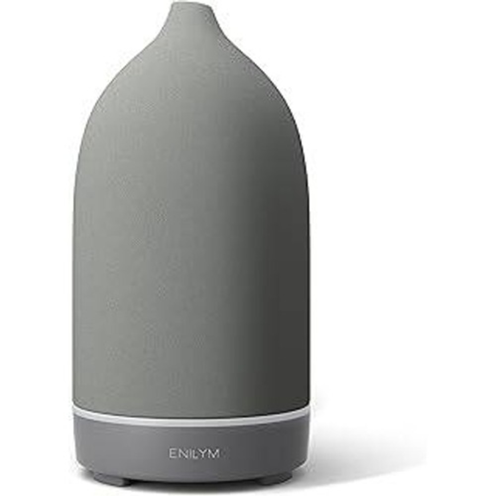 Wanlola‎ Aroma Ultrasonic Stone Diffuser Grey Essential Oil Ceramic Mist Maker